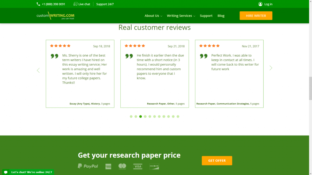 CustomWriting Review
